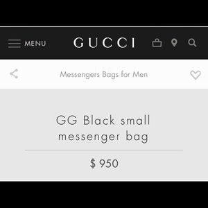 Men’s Messenger Bag.